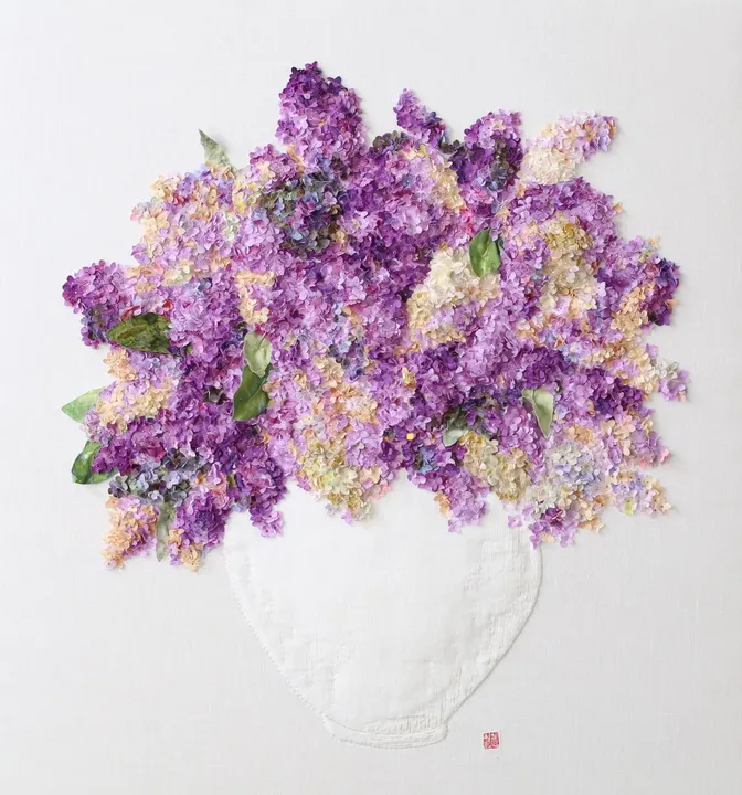 Blue Violet in a Jar (detail)